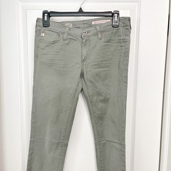 AG Adriano Goldschmied Super Skinny Fit Legging Low Rise Pocket Cotton Jeans - Picture 3 of 13